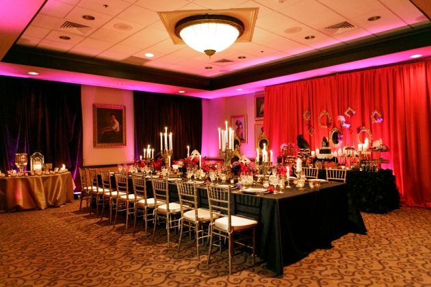 Bumby Photography, Dogwood Blossom Stationery, Orlando weddings, banquet