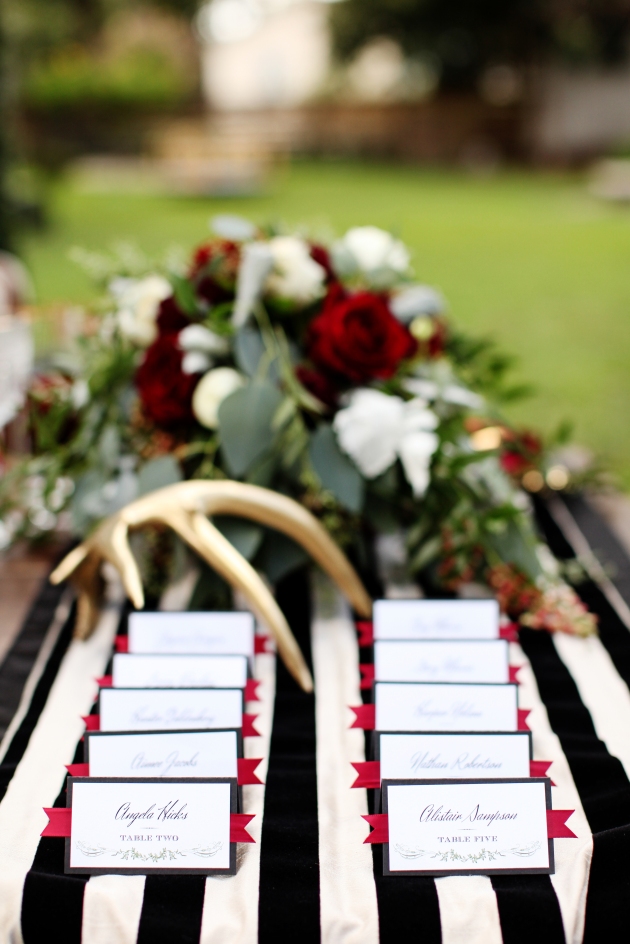 Escort Cards, Dogwood Blossom Stationery, Holiday Shoot, The Acre, Vine and Light Photography